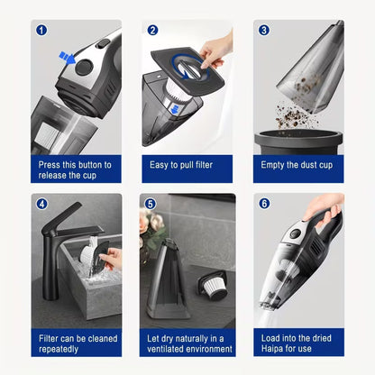 Portable Handheld Mini Vacuum Cleaner